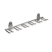 TRITON PRODUCTS 8-1/8 In. W Stainless Steel Multi-Prong Tool/Wrench Holder for 1/8 In. and 1/4 In. Pegboard 1 Pack 86660